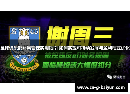 足球俱乐部财务管理实用指南 如何实现可持续发展与盈利模式优化